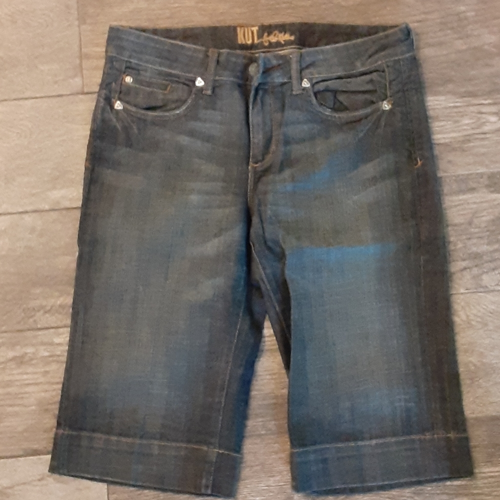 Kut off the cloth jean bermuda